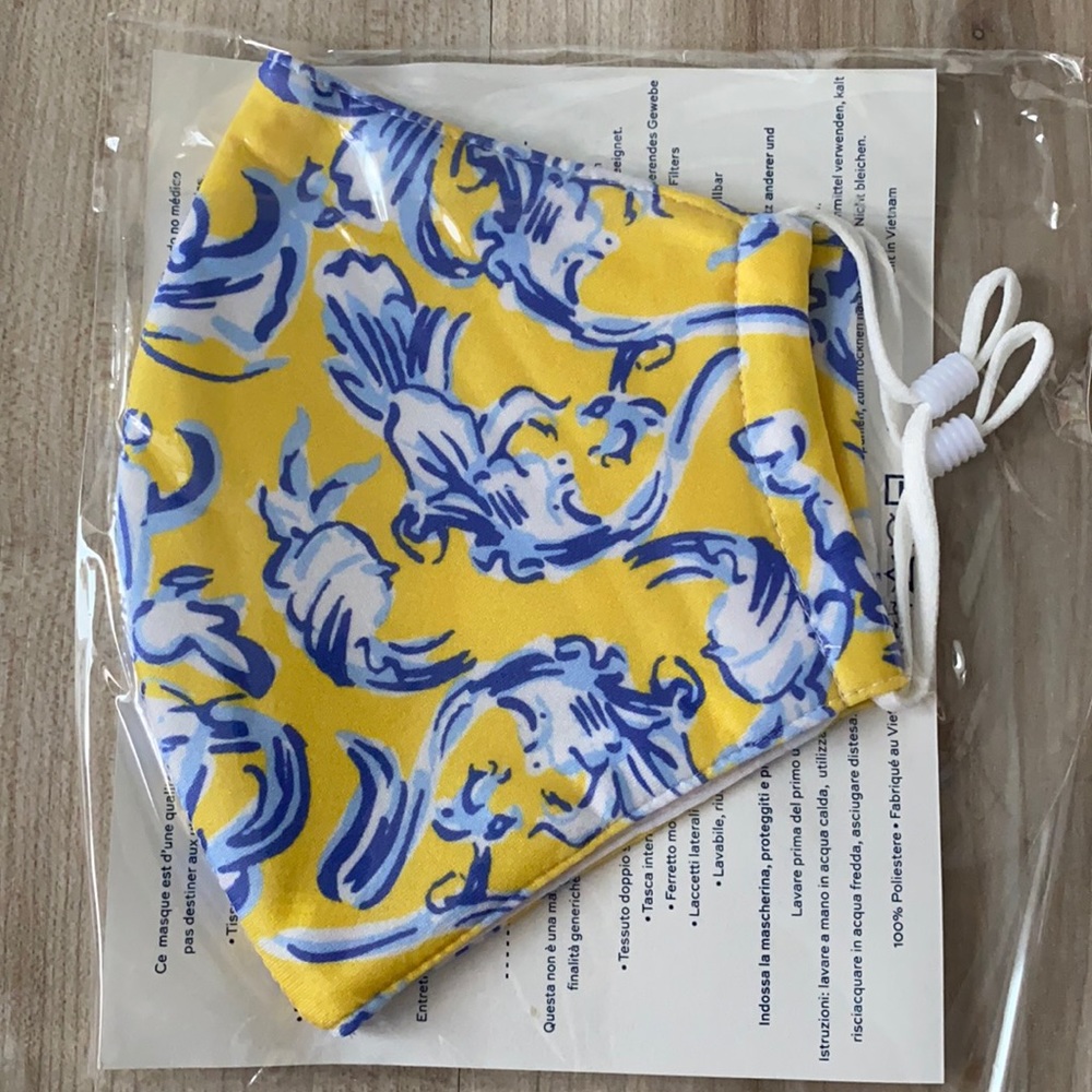 ❤️ Tory Burch Printed Face Mask New